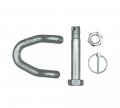 Web Sling Shackle 4 Pack With Quick Pin 2 In 8000 Lbs Wll White Blue Zinc For Recovery Straps Auto Hauling And Towing