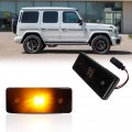 Smoked Lens Led Side Marker Light Kit For 2015-2018 Mercedes W463 G-class G550 G63 G65 Amg Replace Front Back Sidemarker Lampsa 