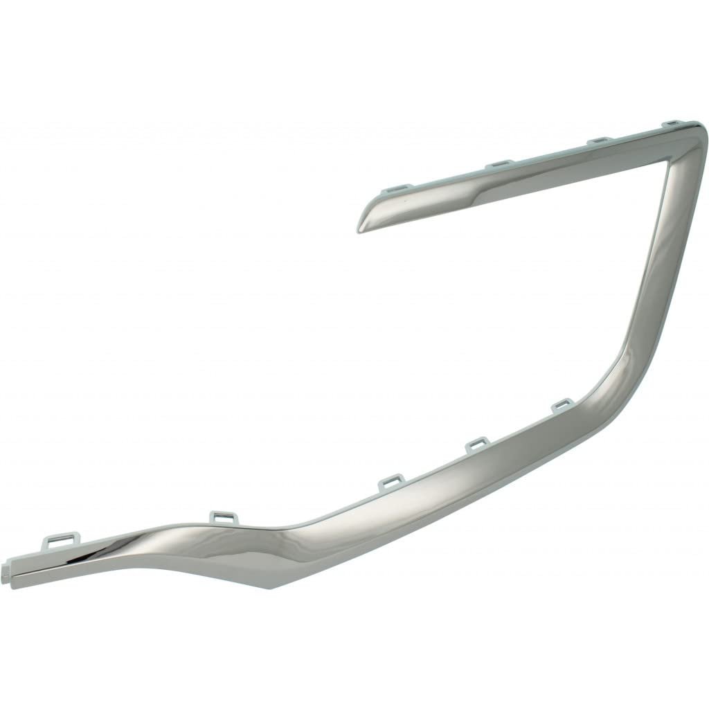 Front Bumper Cover Molding For Gmc Terrain 2016 2017 Driver Side Chrome Abs Plastic Replaces Gm1046113 191275355442 23475984