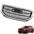 Front Grill Upper Chrome Grille Assembly With Electroplated Strip Replacement For 2017 2018 2019 Acadia Sle Sl Sport Utility 
