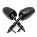 Httmt Mt252-012- Mini Racing Mirror Compatible With Suzuk Katana 600 750 Gsxr600 1000 1100 Hayabusa Black