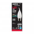 Satco S21317 4ca10 Led 940 Fr 120v E26-6 Pack