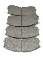 Autospecialty 14-399-12 Front Ultimate Pro Semi-metallic Disc Brake Pads 