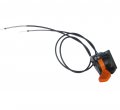 Throttle Choke Cable Control Assembly For John Deere X300 X304 X305r X310 X320 X324 X340 X360 X500 X530 X534 Series