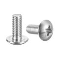 5 16-18 X 3 4 Truss Head Phillips Machine Screws Full Thread Drive 304 Stainless Steel 18-8 Bright Finish Quantity 10 