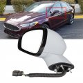 Driver Side Mirror Memory Lh Heated Power Glass Adjustment 14pin Replacement For 2015-2017 Fusion Fo1320544