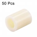 Uxcell Abs Round Spacer Washer Id 8 2mm Od 14mm Length 18mm Plastic Standoff For 3d Printer Tv Wall Mounting Electrical Outlet