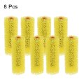 Paint Roller Cover 4 Inch Big Texture Sponge Brush For Household Wall Painting Treatment 8pcs