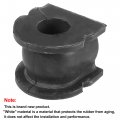 X Autohaux 22741853 Black Rubber Front Stabilizer Sway Bar Bushing For Cadillac Srx 2010-2016