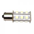 Hqrp 10-pack 1141 Ba15s Bayonet Base 18 Leds Smd Led Bulb Warm White 2800-3200k Replacement For Casita Rv Interior Lights 