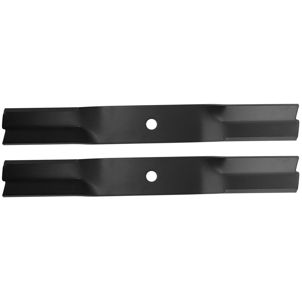 38 In Deck Mower Blades For John Deere Am100946 M82408 And Lesco 050536 Set Of 2 Replacement Cutting