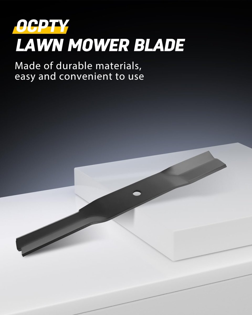 38 In Deck Mower Blades For John Deere Am100946 M82408 And Lesco 050536 Set Of 2 Replacement Cutting