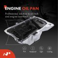 A-premium Lower Engine Oil Pan Sump With Drain Plug Compatible Audi Q7 2007-2010 Volkswagen Touareg 3 6l Automatic Transmission