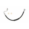 Front Brake Hose For Nissan Armada 2005 2006 Alx-pau-df-350-67065-cla4 Dot Certified Replacement Part Black Standard Style 