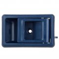 Door Handles Interior Driver Left Side Replacement Fit 1989-1995 Pickup 4runner Inside Blue 2pcs