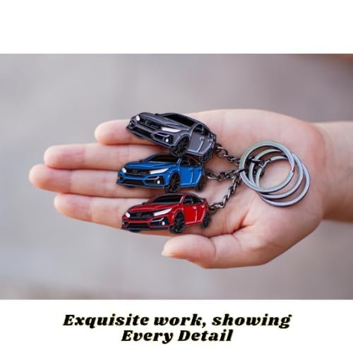 Great For Civic Keychain Metal Car Accessories Honda