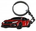 Great For Civic Keychain Metal Car Accessories Honda