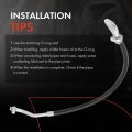 A-premium A C Suction Hose Assembly Compatible With Audi Q5 2018-2020 Phev 2020 Compressor To Evaporator