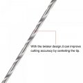 Uxcell 5 Pcs 0 7mm Mini Micro Twist Drill Bits High-speed Steel Straight Shank Extra Long Bit 80mm For Aluminum Alloy
