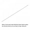 Uxcell 5 Pcs 0 7mm Mini Micro Twist Drill Bits High-speed Steel Straight Shank Extra Long Bit 80mm For Aluminum Alloy