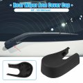 Acropix Rear Windshield Wiper Arm Nut Cover Cap Fit For Bmw 535xi Pack Of 1 Black