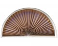Redi Shade No Tools Original Arch Light Filtering Pleated Fabric Natural 72 In X 36 