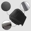 Secosautoparts Driver Side Bottom Replacement Perforated Leather Seat Cover Black Compatible With Dodge Ram 2500 3500 4500 5500