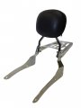 Round Sissy Bar Backrest Luggage Rack For 07 Honda Shadow Spirit Vt750c2 Shaft Drive 