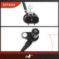 A-premium Abs Wheel Speed Sensor Compatible With Mitsubishi Models Lancer 2002-2007 Front Driver And Passenger Side Replace