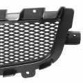 Gm1200600 Factory Style Front Bumper Center Grill Grille Assembly Compatible With Chevy Malibu 2008-2012 Matte Black
