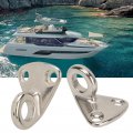 10 Pcs Pad Eye Hook Stainless Marine Hanger Plate Heavy Steel Fender Hardware Outdoor Wall For Ship Boat Trailers