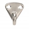 10 Pcs Pad Eye Hook Stainless Marine Hanger Plate Heavy Steel Fender Hardware Outdoor Wall For Ship Boat Trailers