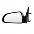 Aintier Towing Mirrors Fit For 2005-2011 Dodge Dakota5x7 2006-2008 Mitsubishi Raider Manual Non-folding Adjustment Black Driver 