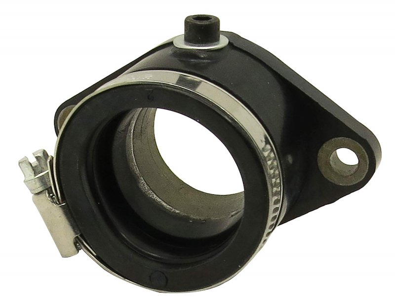 Left Carburetor Intake Manifold Boot With Clamp For Suzuki 13120-45100