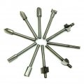 10pcs 1 8 3mm Shank Mini Hss Router Wood Milling Cutter Trimming Bits Files Compatible With Most Rotary Tool Set