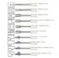 10pcs 1 8 3mm Shank Mini Hss Router Wood Milling Cutter Trimming Bits Files Compatible With Most Rotary Tool Set
