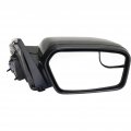 Ford Fusion 2011 2012 Door Mirror Passenger Side Power Paint To Match Non-heated With Blind Spot Glass Replacement For 