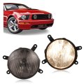 Halogen Fog Lights With Bulbs For 2005 2009d Mustang Gt Smoke Lens Chrome Housing Bumper Driving Lamps Pair Replacement For 