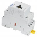Baomain Manual Household Ac Contactor 16a 4 Pole Normally Open 50 60hz Modular Circuit Control 35mm Din Rail Hc1-16m 40 4no