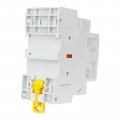 Baomain Manual Household Ac Contactor 16a 4 Pole Normally Open 50 60hz Modular Circuit Control 35mm Din Rail Hc1-16m 40 4no