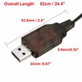 Uxcell Usb Charging Cable 3 5mm Dc Elbow For Rc 6 V 250 Ma Ni-mh Ni-cd Battery