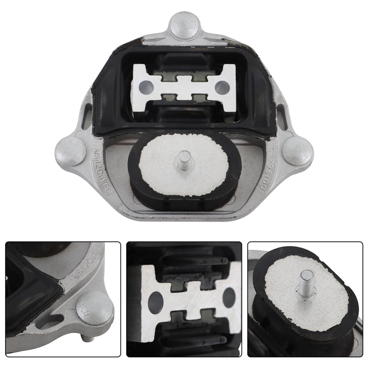 3pcs Engine Motor Trans Mount Set Replacement For Audi A4 L4 2 0l009-2012 A5 2 2010-2012 Em-5966 Em-7202