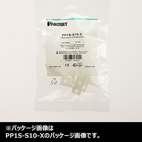 Panduit Pp2s-s10-x Pan-post Standoff Nylon 6 Screw Mounting Method Natural 4 Height Pack Of 10
