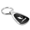 Jdm Vector Wakaba Leaf Black Tear Drop Key Chain 