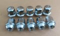 10pcs M14 1 50 Chrome Lug Nuts 611-330 Hex 22mm For Dodge Durango Ram 1500 2500 3500 4000 Jeep Grand Cherokee Wrangler Ford