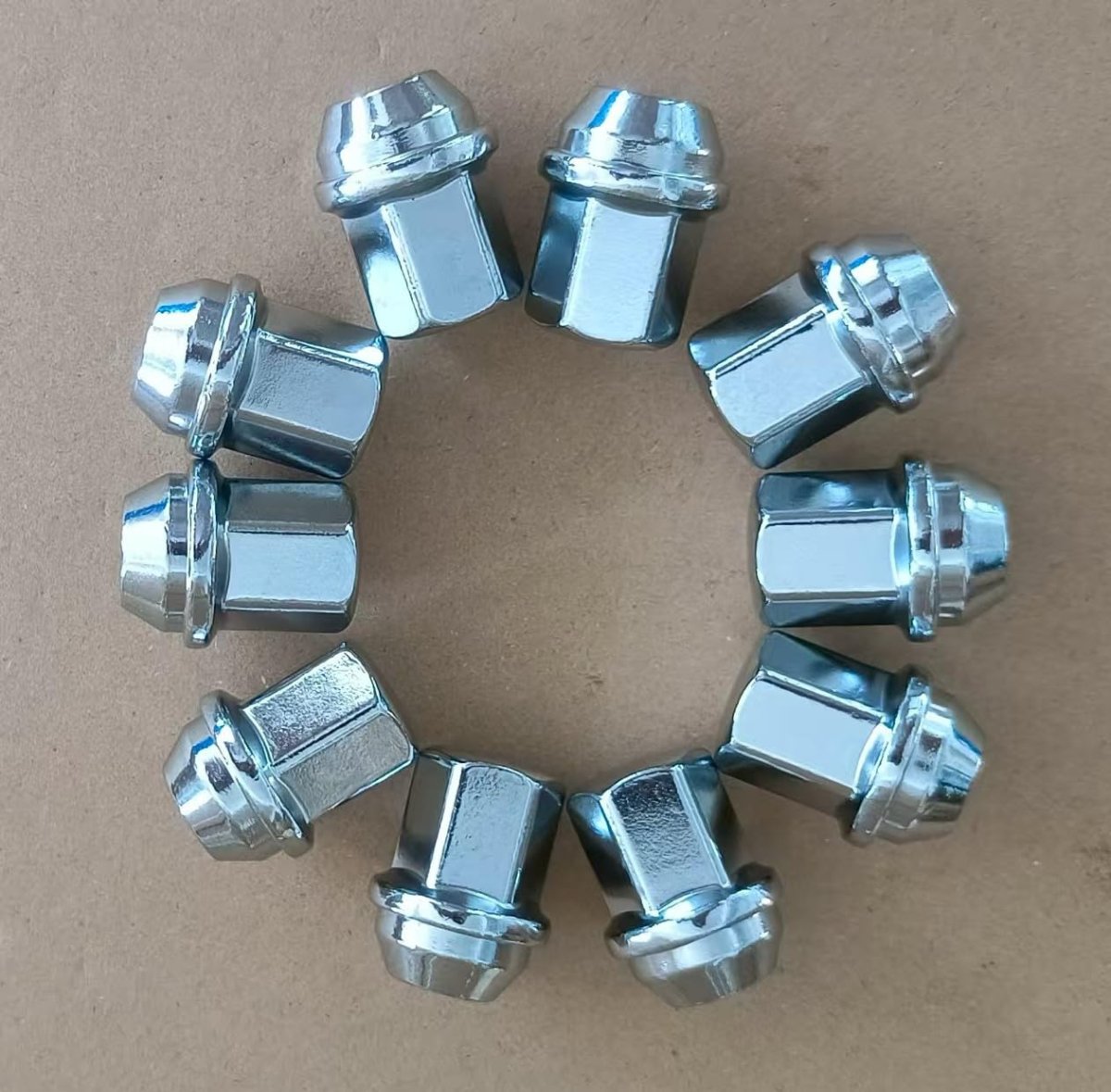 10pcs M14 1 50 Chrome Lug Nuts 611-330 Hex 22mm For Dodge Durango Ram 1500 2500 3500 4000 Jeep Grand Cherokee Wrangler Ford