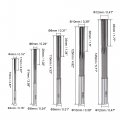 Uxcell Chucking Reamer Set Lathe Machine Straight Flute Milling Cutter High Speed Steel H8 Tolerance 4mm 5mm 6mm 8mm 10mm 12mm