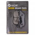 Niche Brake Pad Set For Honda Cbr600f3 Cbr600sjr Fury Kawasaki 06455-mv4-405 Front Rear Organic
