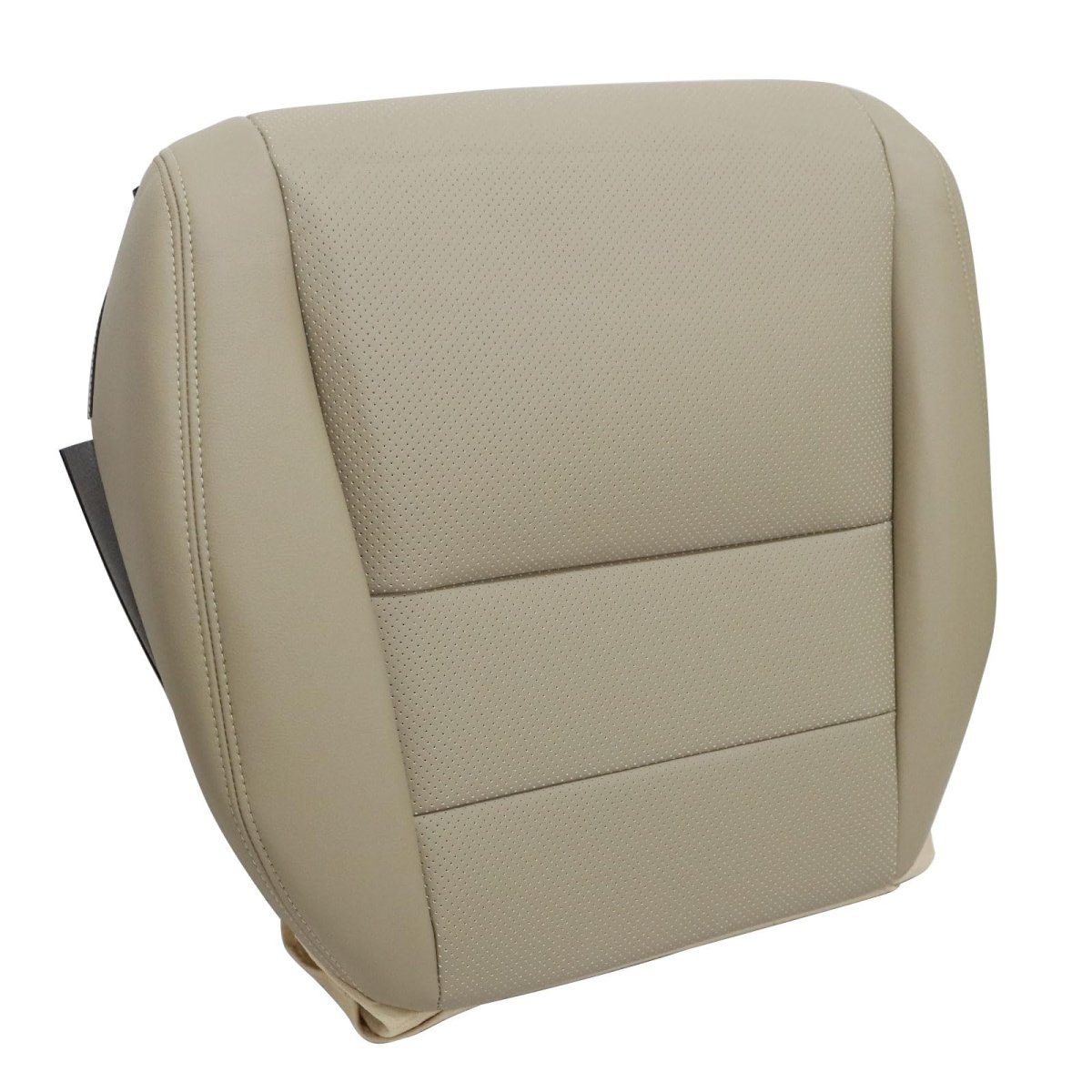 Driver Bottom Perforated Leather Seat Cover Tan For Acura Tl 2005 2006 2007 2008 Microfiber Replacement