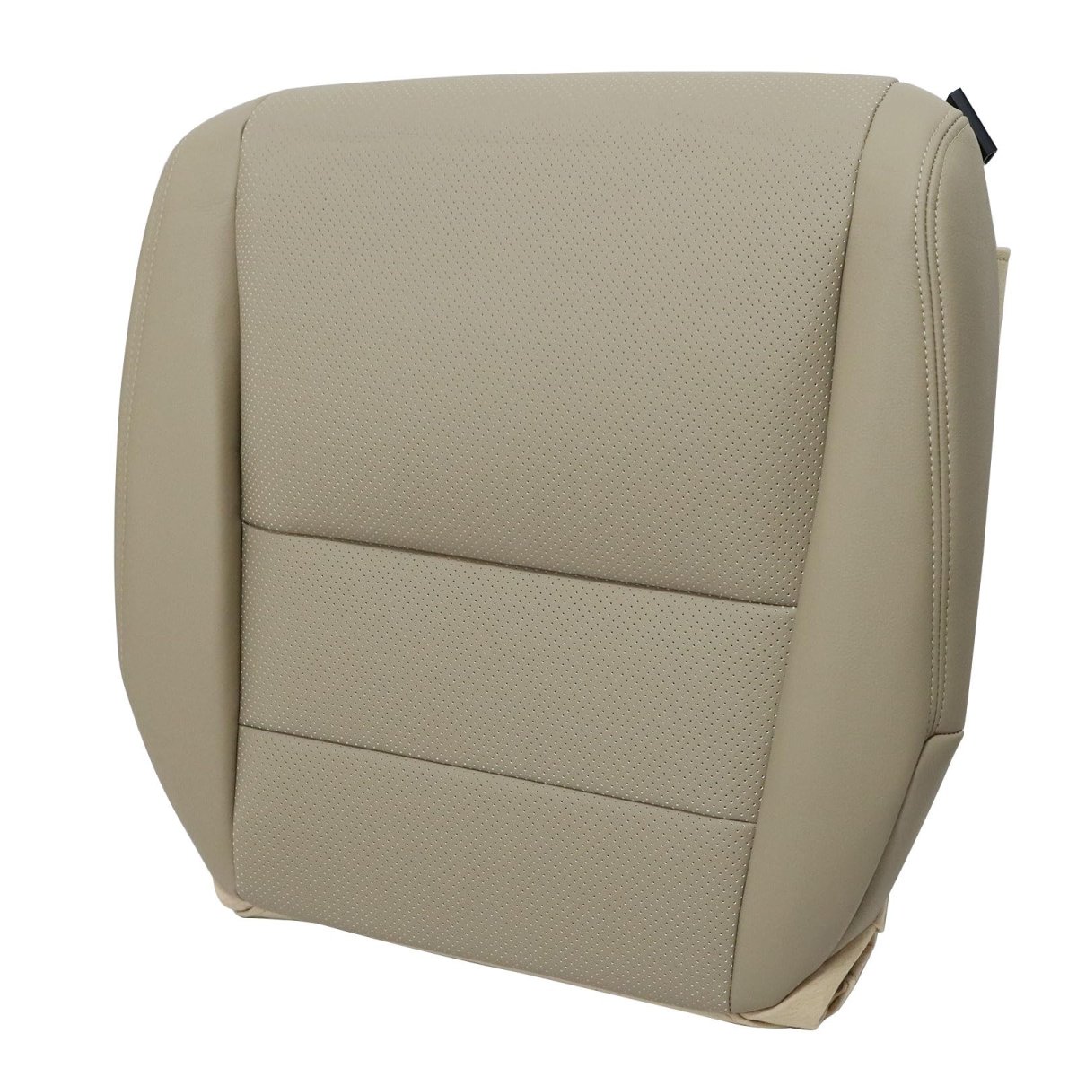Driver Bottom Perforated Leather Seat Cover Tan For Acura Tl 2005 2006 2007 2008 Microfiber Replacement